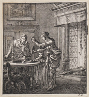 KG 05885
<br/>
Het Vuurslag..
<br/>
<em>Luyken, Jan (1649-1712)</em>